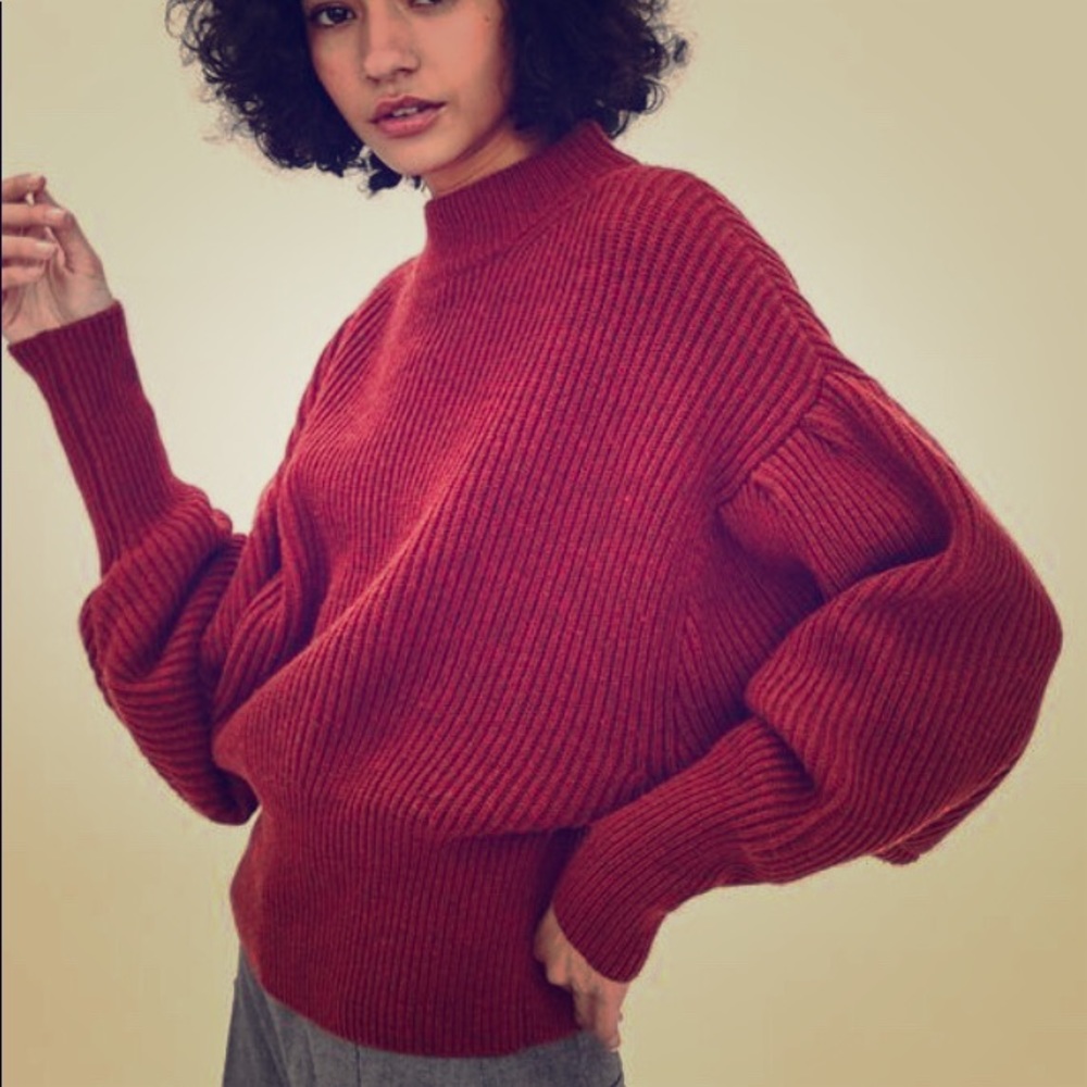 Zara Puff Sleeve Sweater